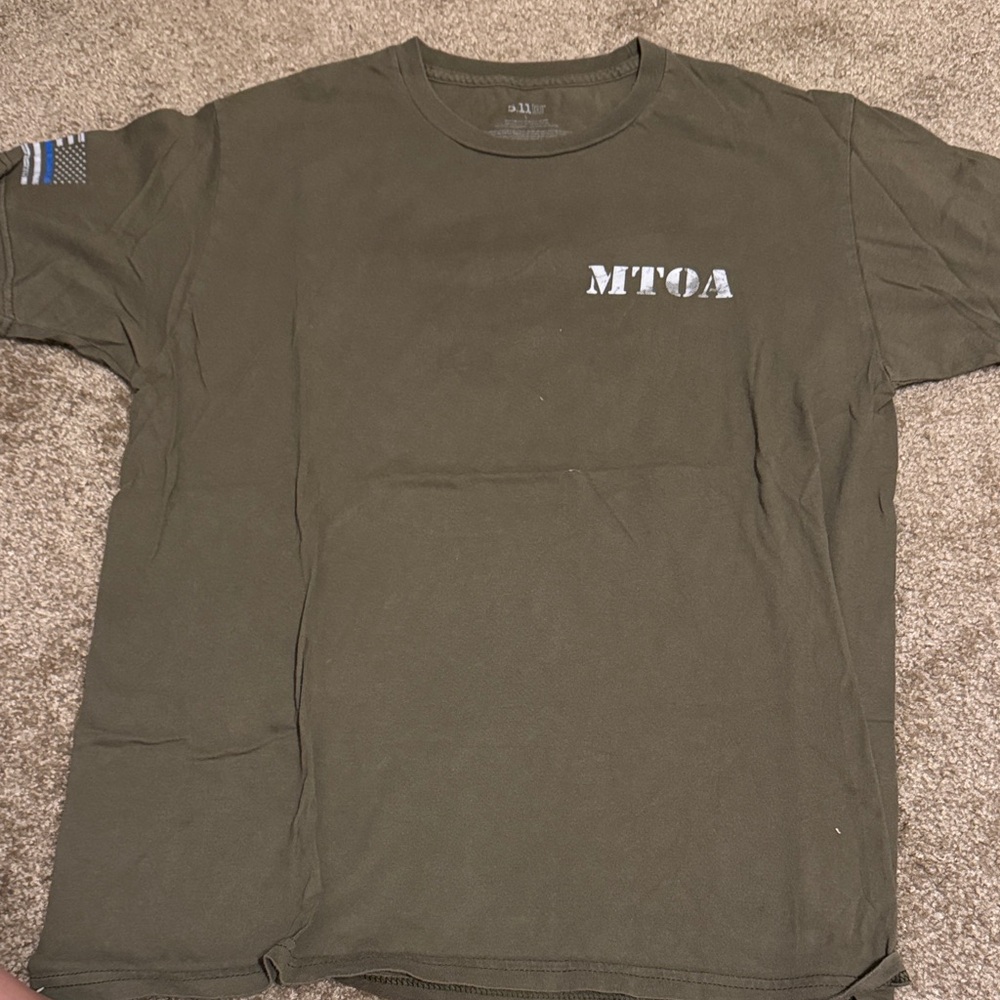 Olive Green Men's 5.11 T-Shirt